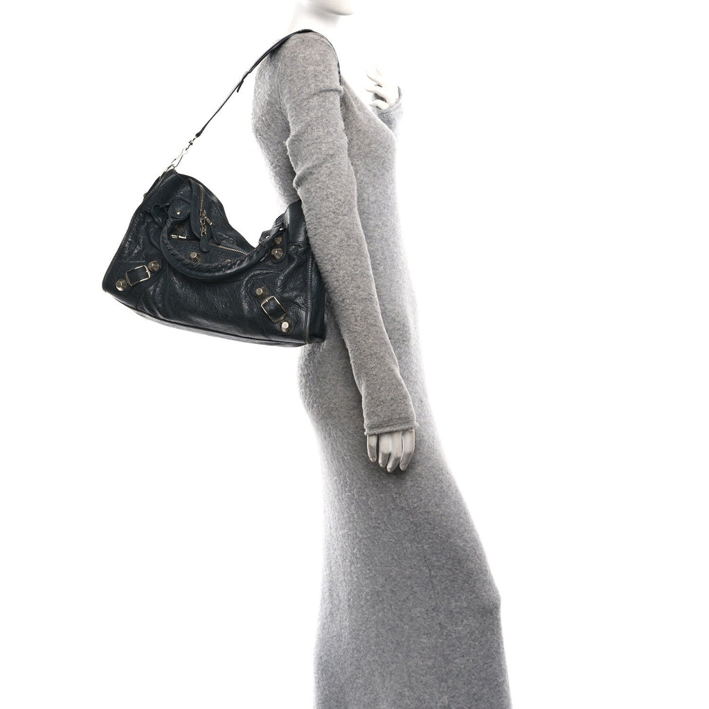 Agneau Giant 21 Silver Hardware City Anthracite