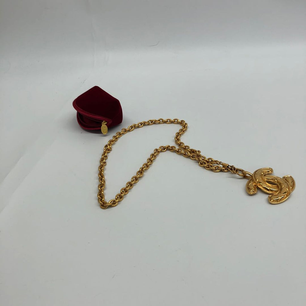 Chanel Bird CC Necklace