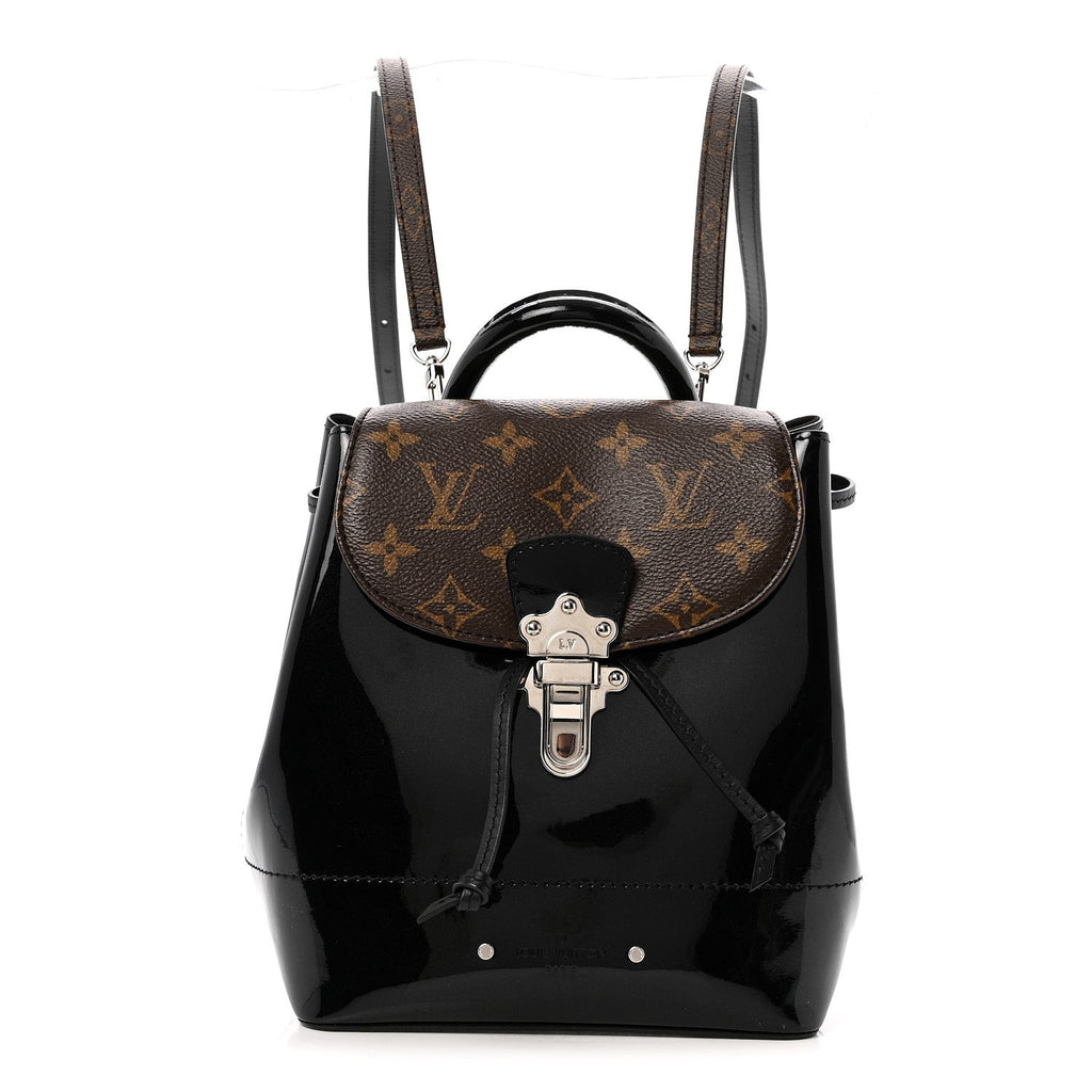 Patent Monogram Hot Springs Backpack Black