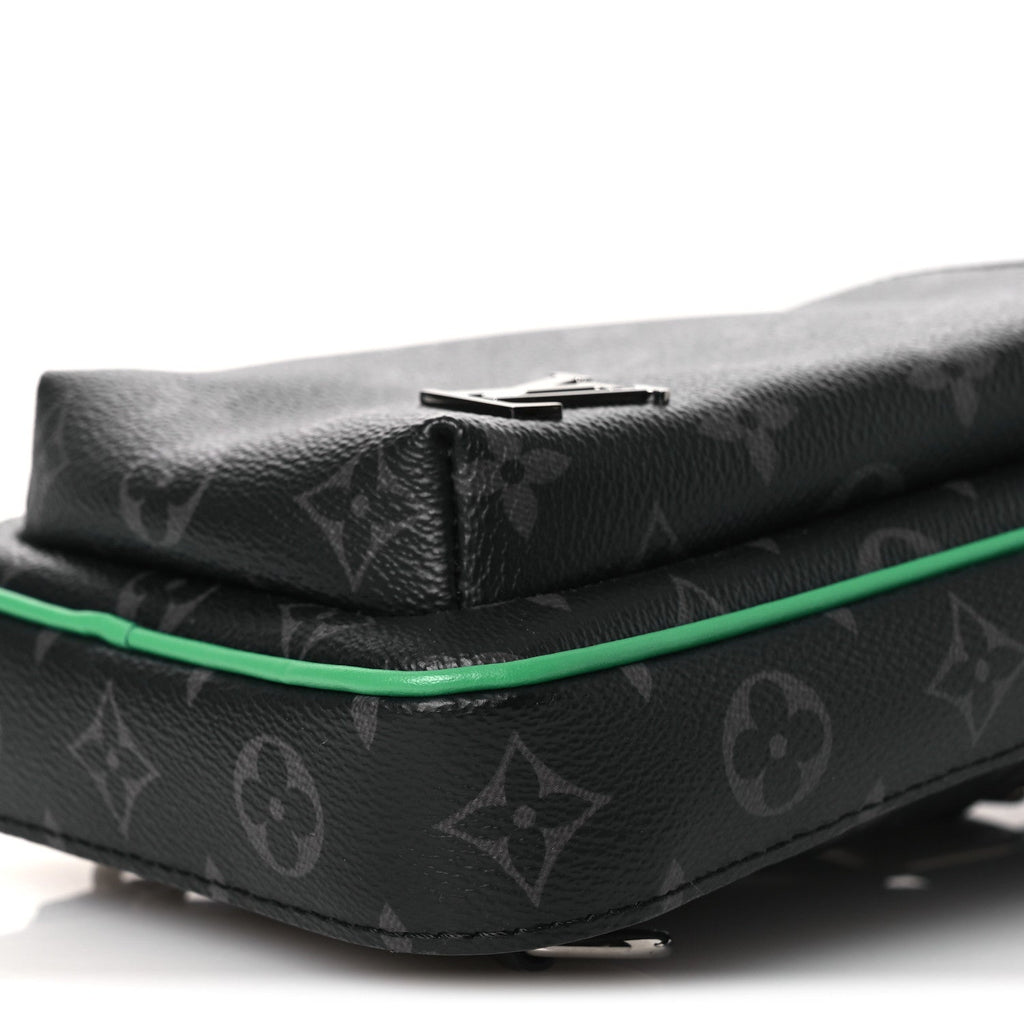 Monogram Eclipse Avenue Slingbag PM  Bamboo Green PM  Bamboo Green