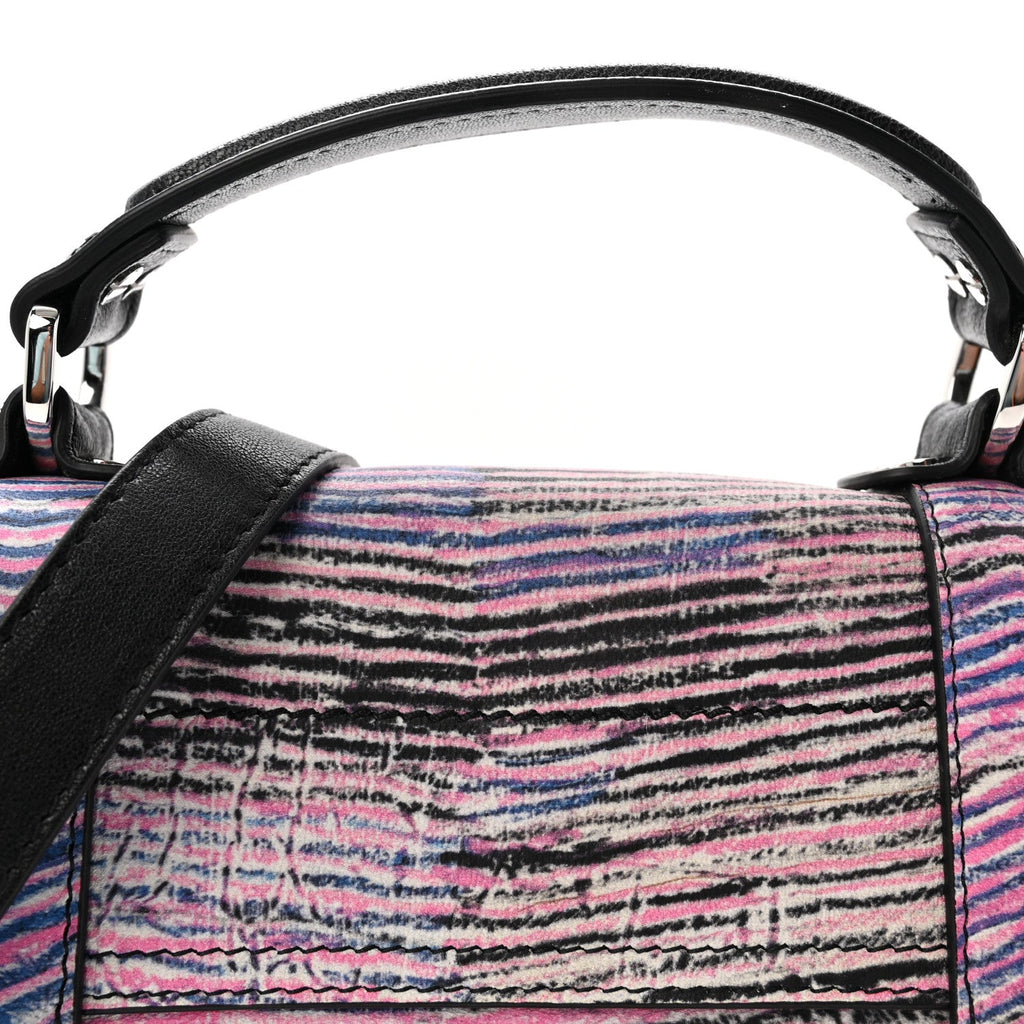 X HARMONY KORINE Calfskin Tiny PS1 Satchel Multicolor