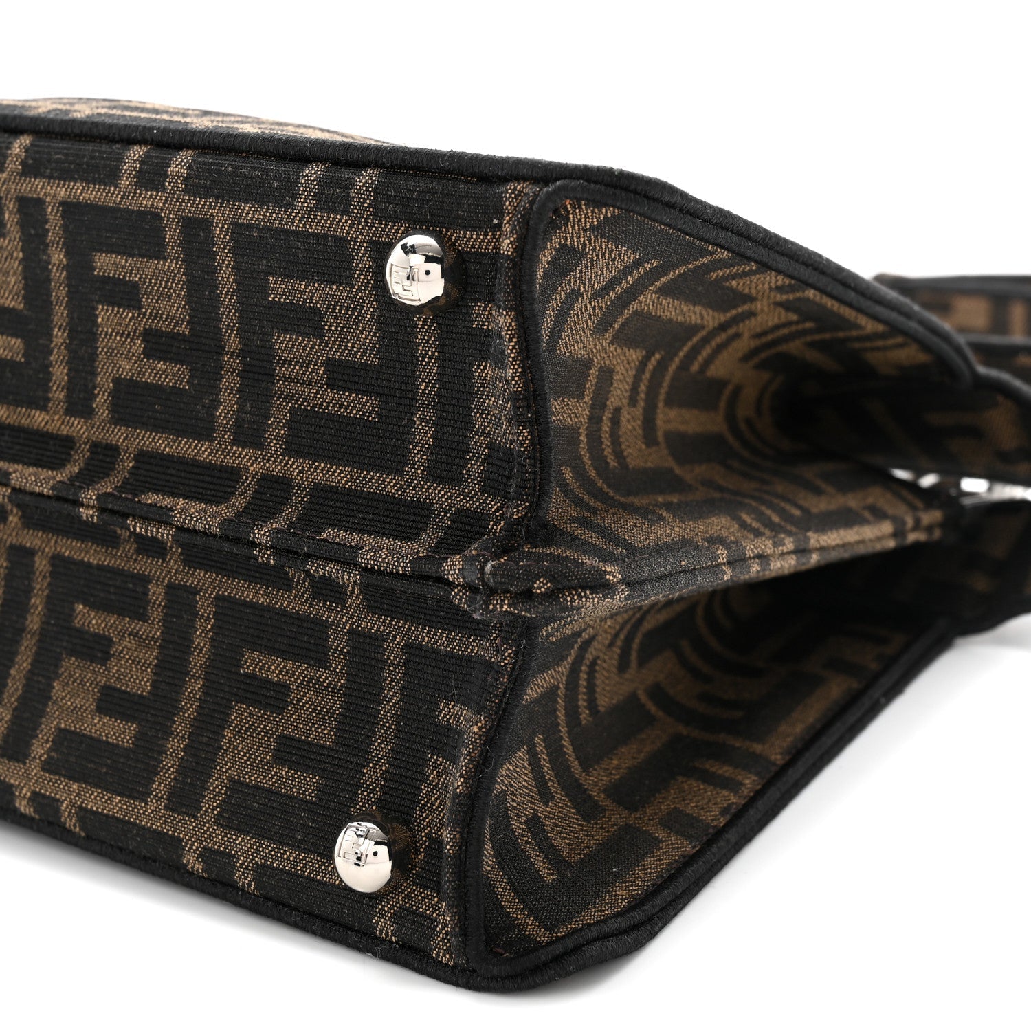 X FRGMT X POKEMON Fabric Jacquard FF 1974 Pokemon Inlay Peekaboo I See U Petite Satchel Tobacco Moro Giallo