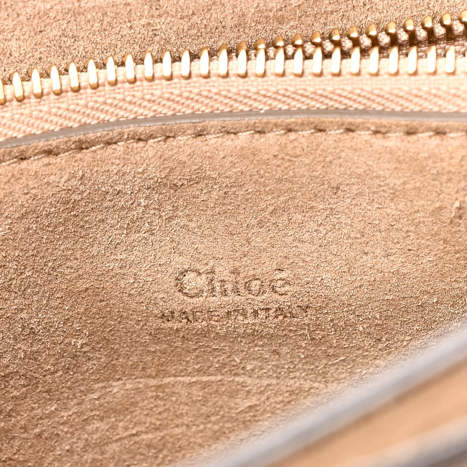 Calfskin Suede Medium Faye Shoulder Bag Motty Grey