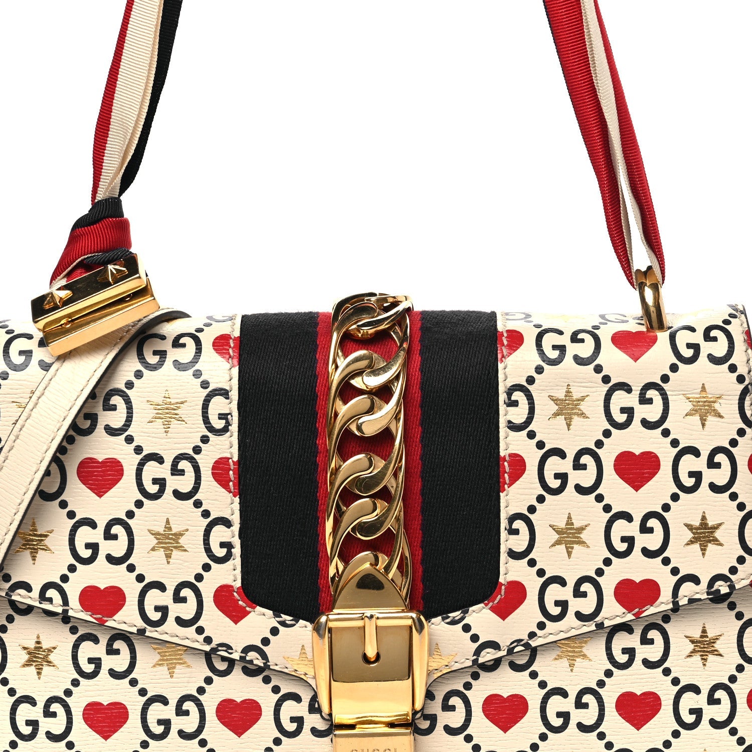 Calfskin Valentine's Day Exclusive Small Sylvie Top Handle Bag Ivory
