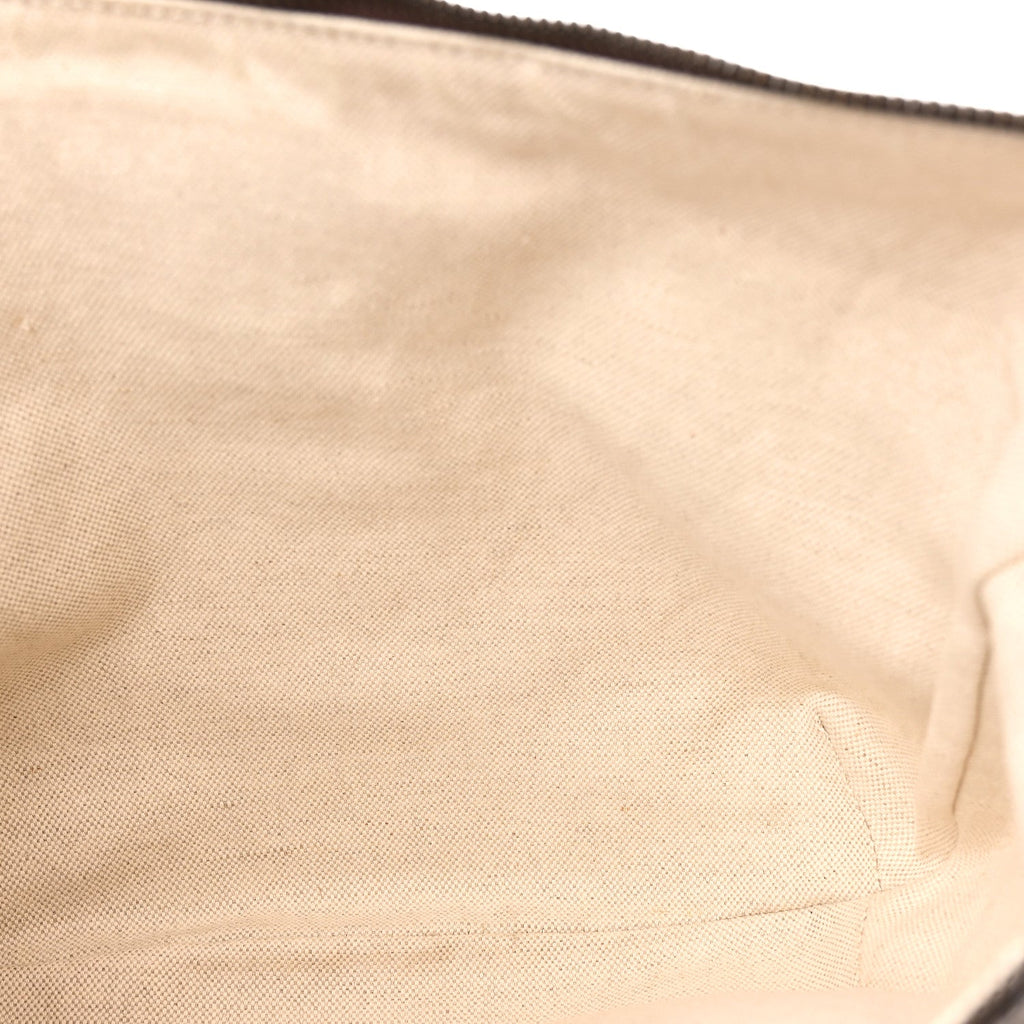 GG Supreme Monogram Web Small Ophidia Half Moon Hobo Brown