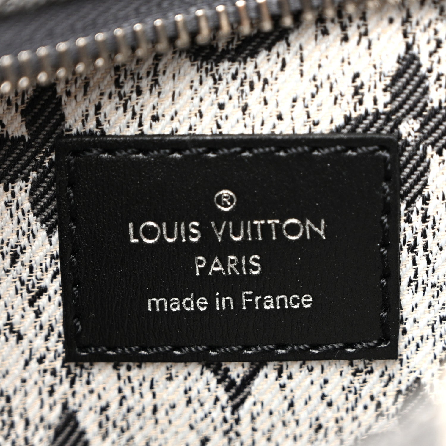 Monogram Jacquard Denim Loop Black