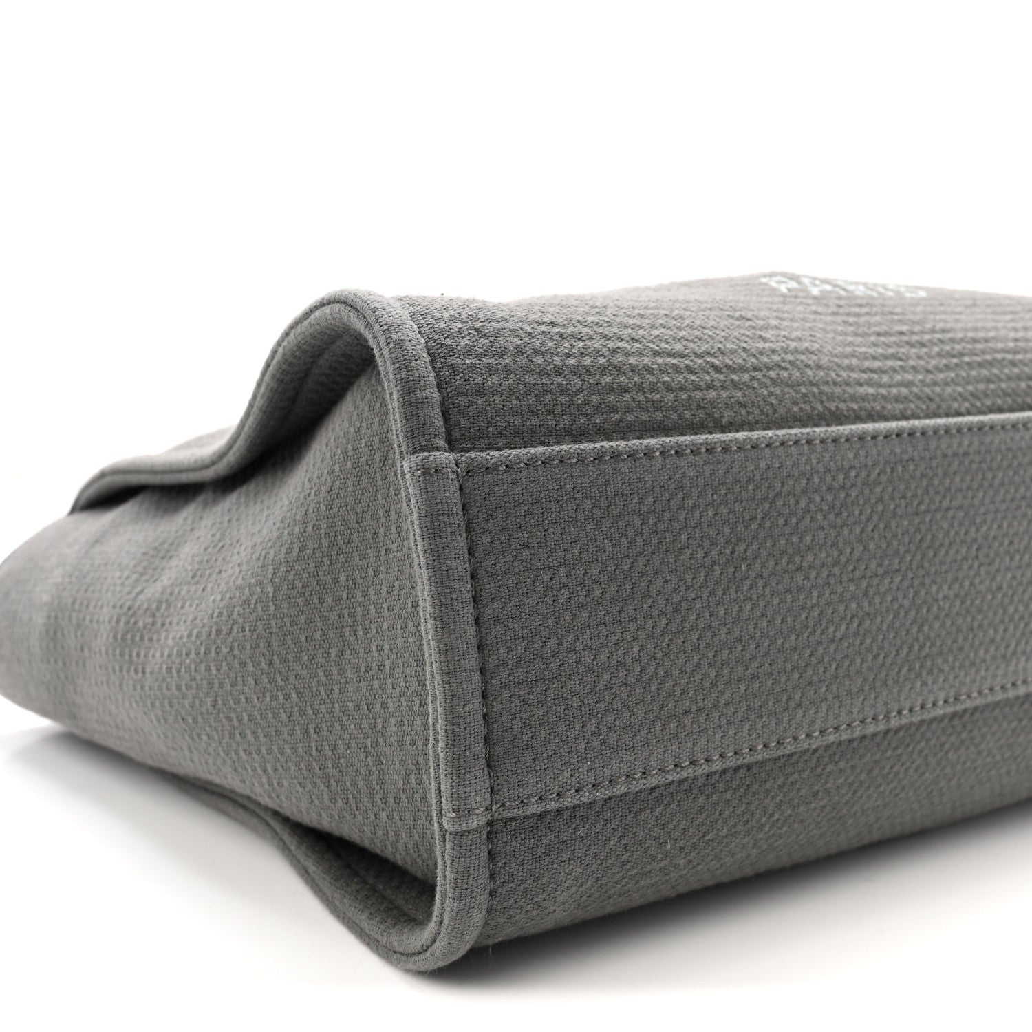 Mixed Fibers Small Deauville Tote Dark Grey