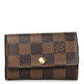 Damier Ebene Multicles 6 Key Holder