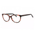 Marc Jacobs Eyeglasses Cat Eye Full Rim, Red Havana Frame and Clear Demo Lenses Lens MARC46300UC00