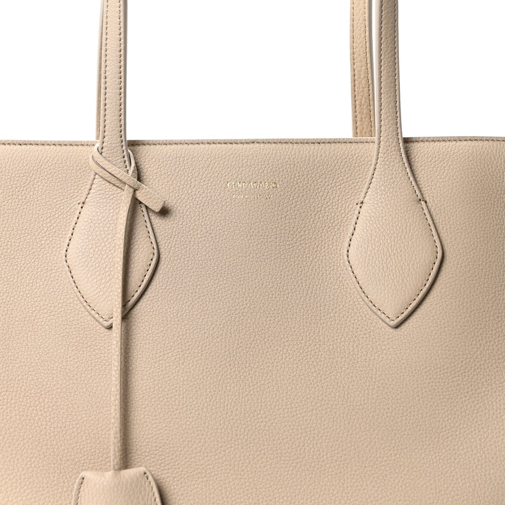 Calfskin Large Star Tote Stone