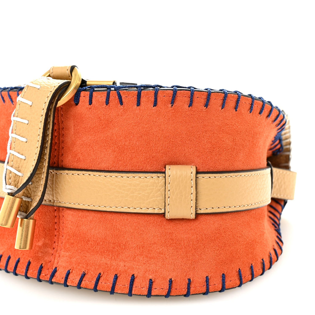 Calfskin Small Marcie Saddle Bag Soft Tan
