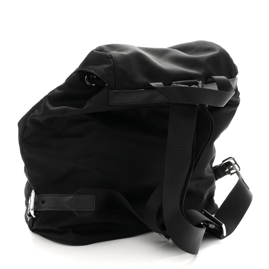 Nylon Vela Large Backpack Black