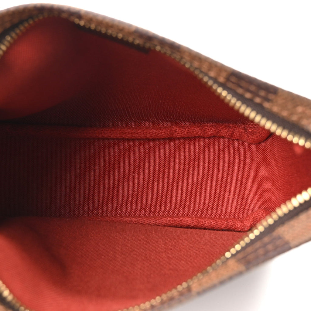 Damier Ebene Trousse Make Up Bag Pochette
