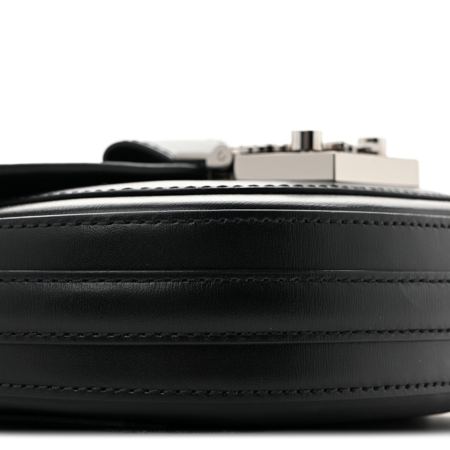 Calfskin Mini Patricia Belt Bag Black