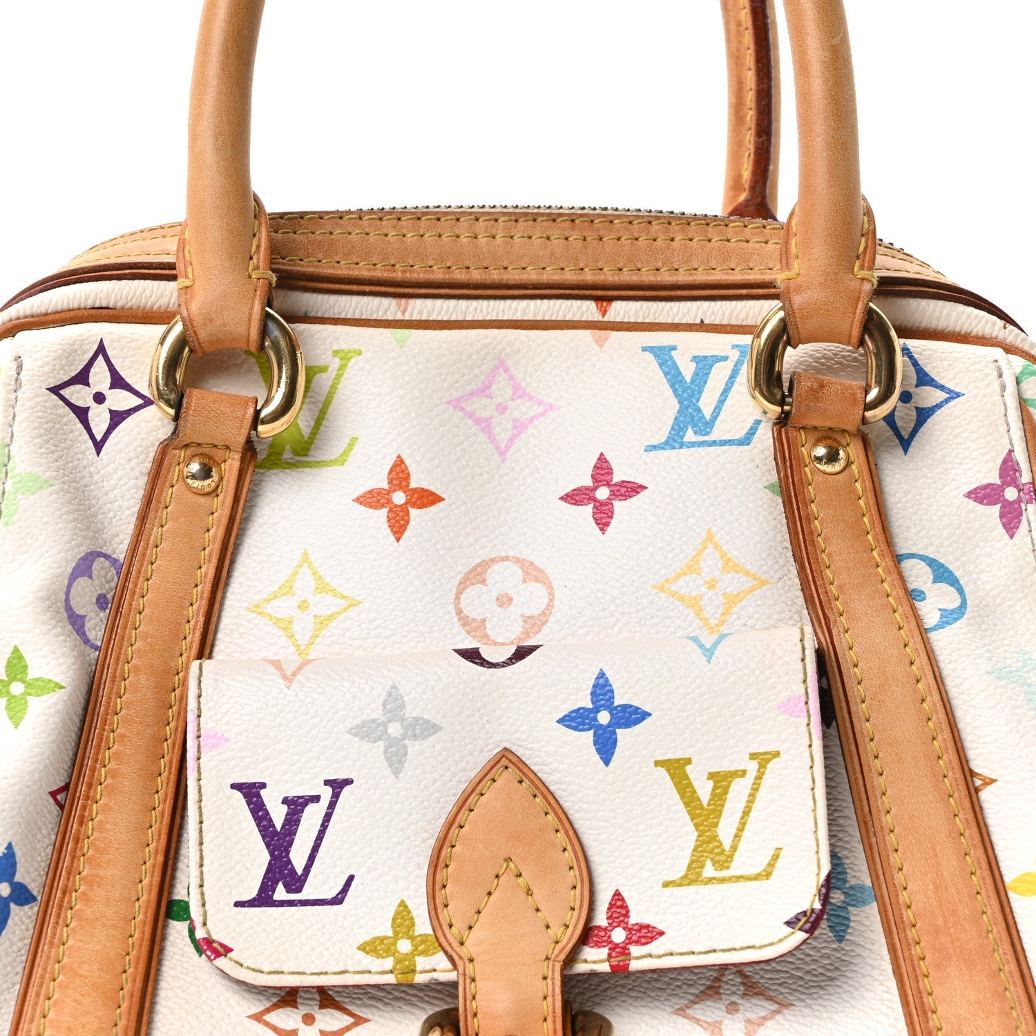 Monogram Multicolor Priscilla White