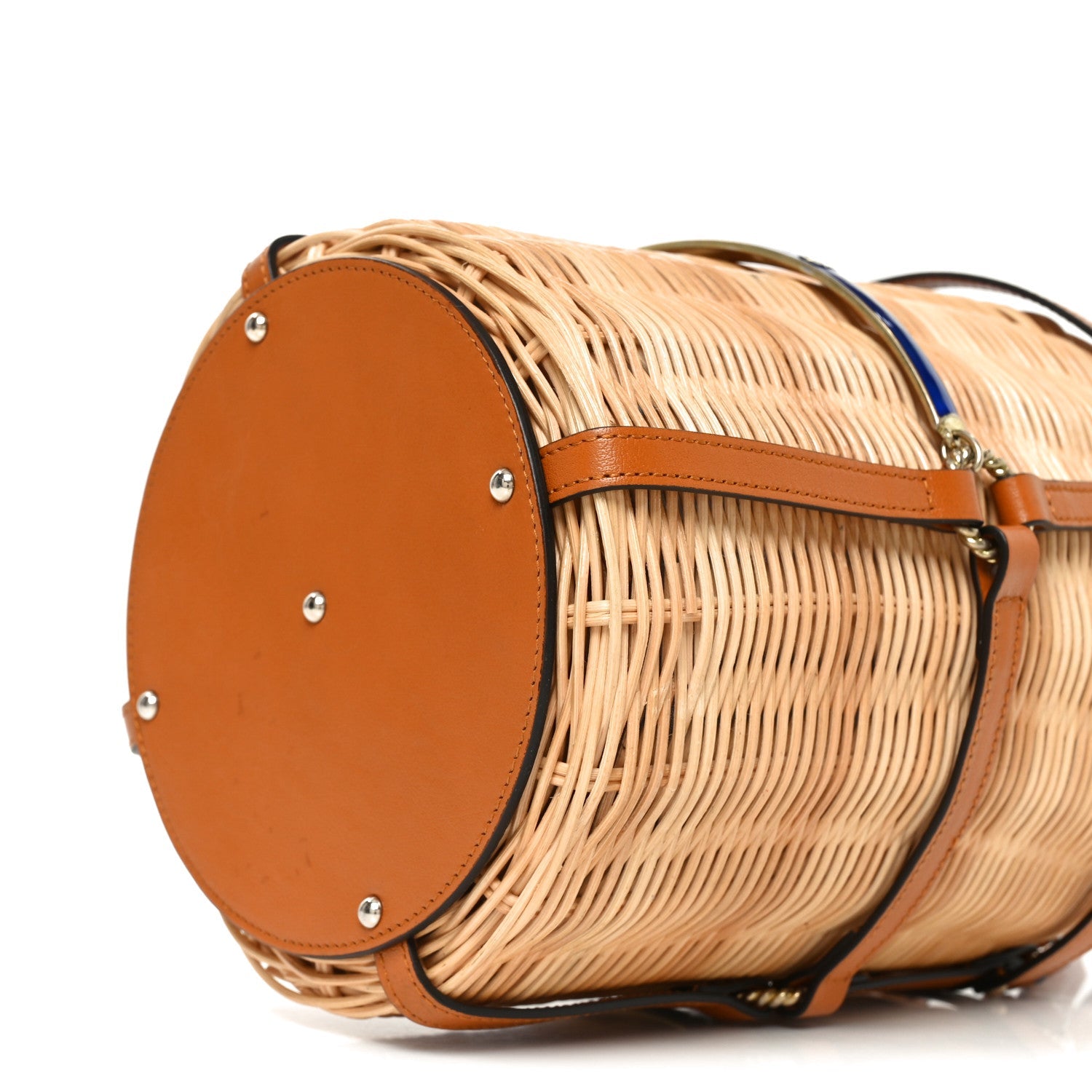 Wicker Bucket Bag Natural