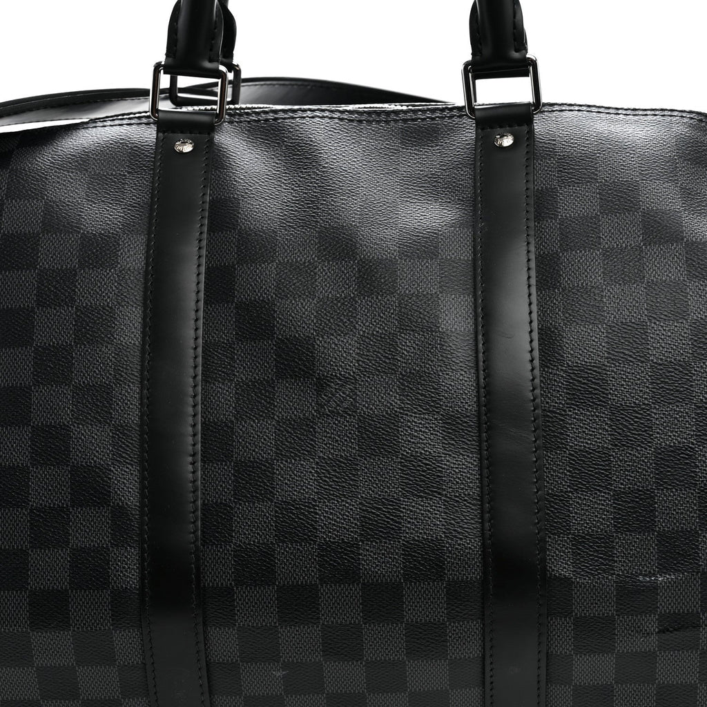 Damier Graphite Keepall Bandouliere 55