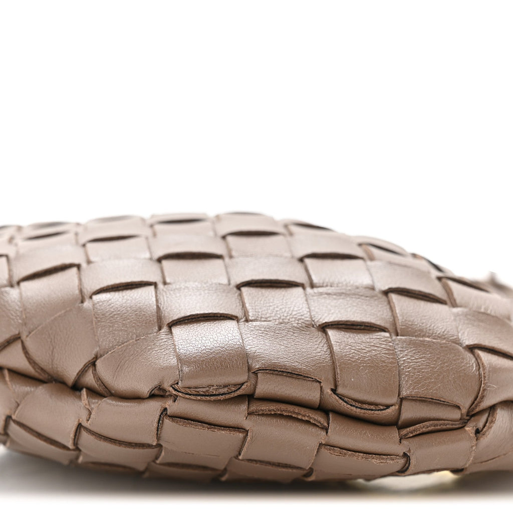 Nappa Intrecciato Mini Sardine Bag Taupe Grey