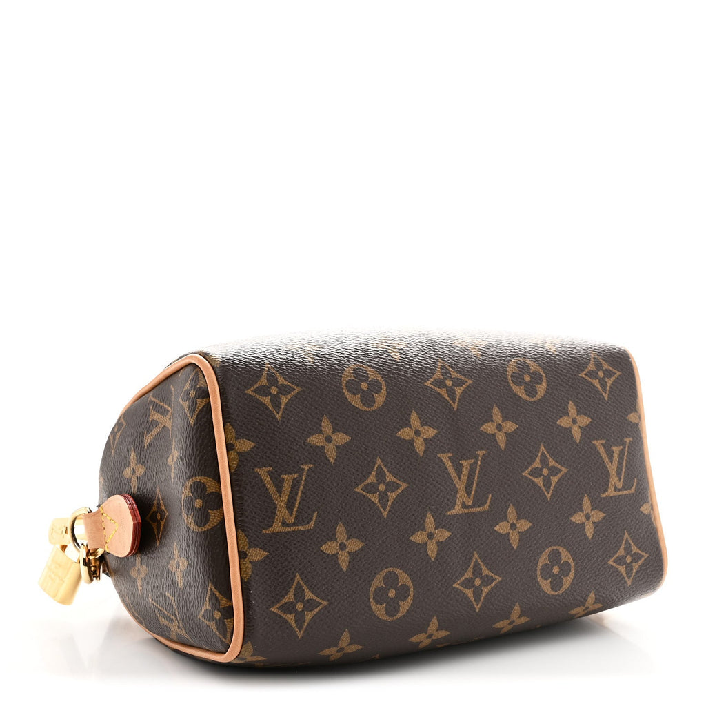 Monogram Speedy Bandouliere 20 Black Black