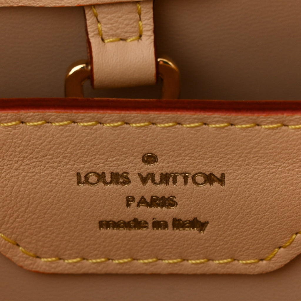 Woven Calfskin Heavenly Capucines BB White Natural