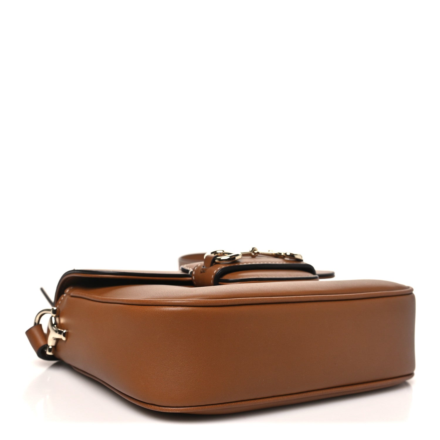 Arabella Calfskin Horsebit 1955 Soft Small Shoulder Bag Sundial