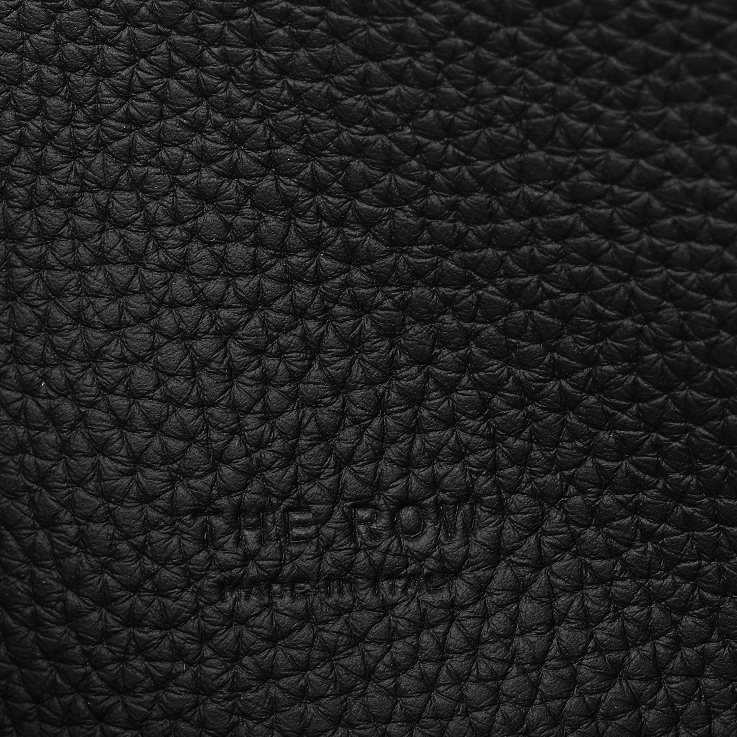 Matte Grained Calfskin Soft Margaux 15 Black