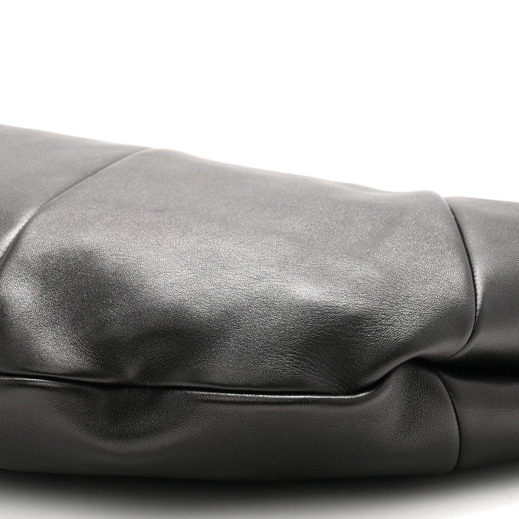 Lambskin Small Amalia Hobo Black