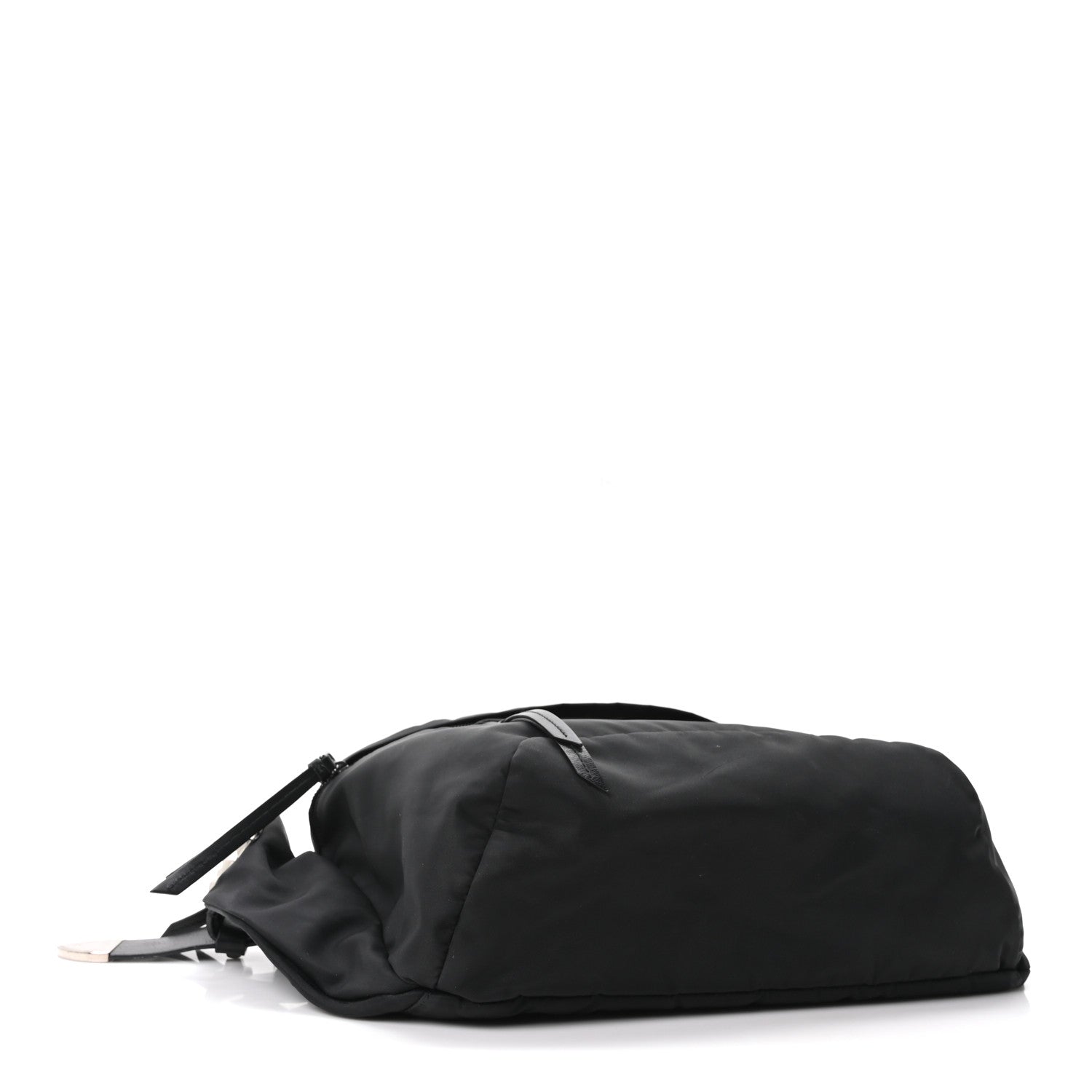 Tessuto Nylon Studded Belt Bag Black