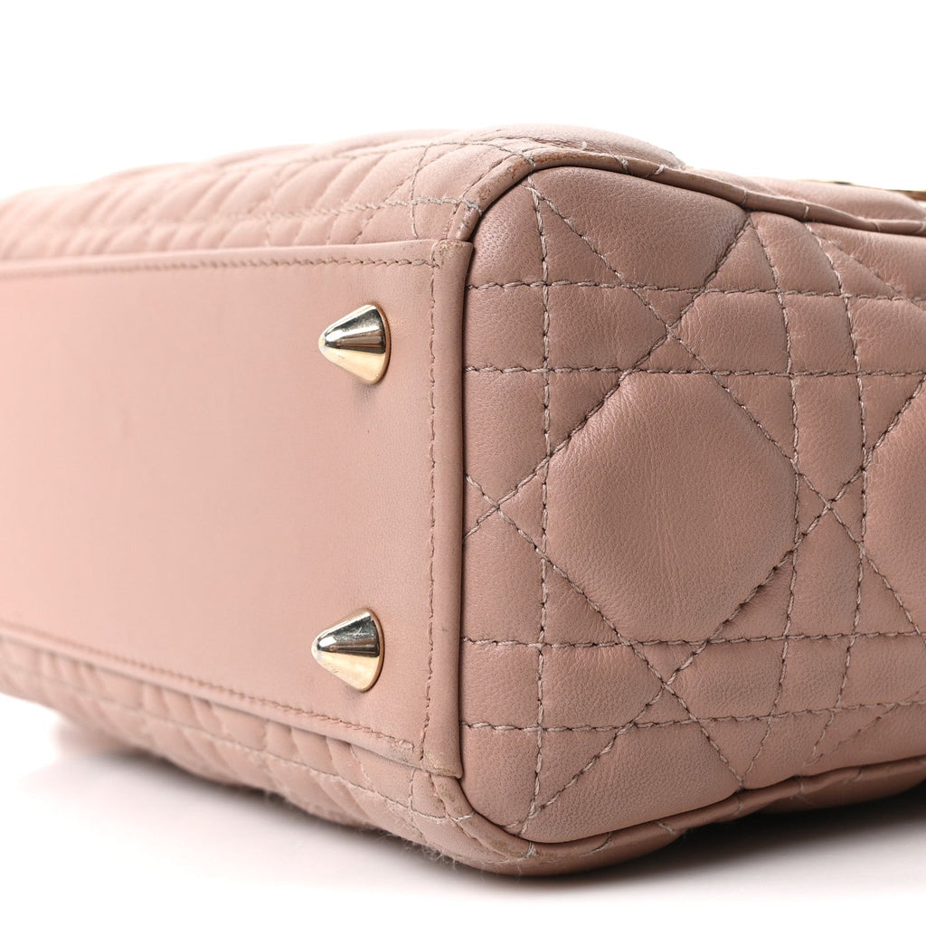 Lambskin Cannage Small My ABC Dior Lady Dior Blush