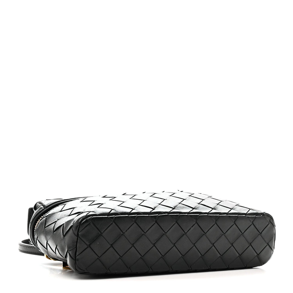 Calfskin Intrecciato Bang Bang Vanity Case Black