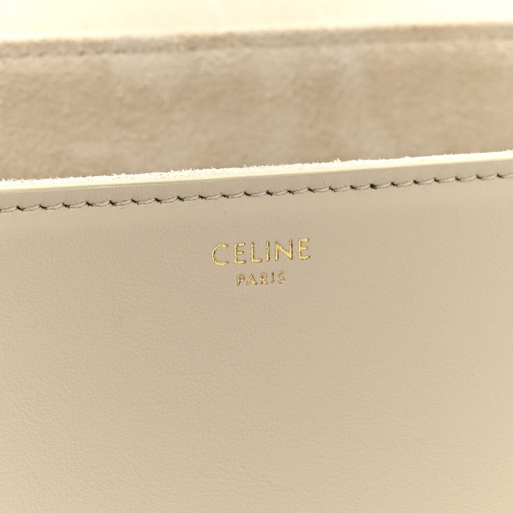 Calfskin Medium Soft 16 Bag Light Grey