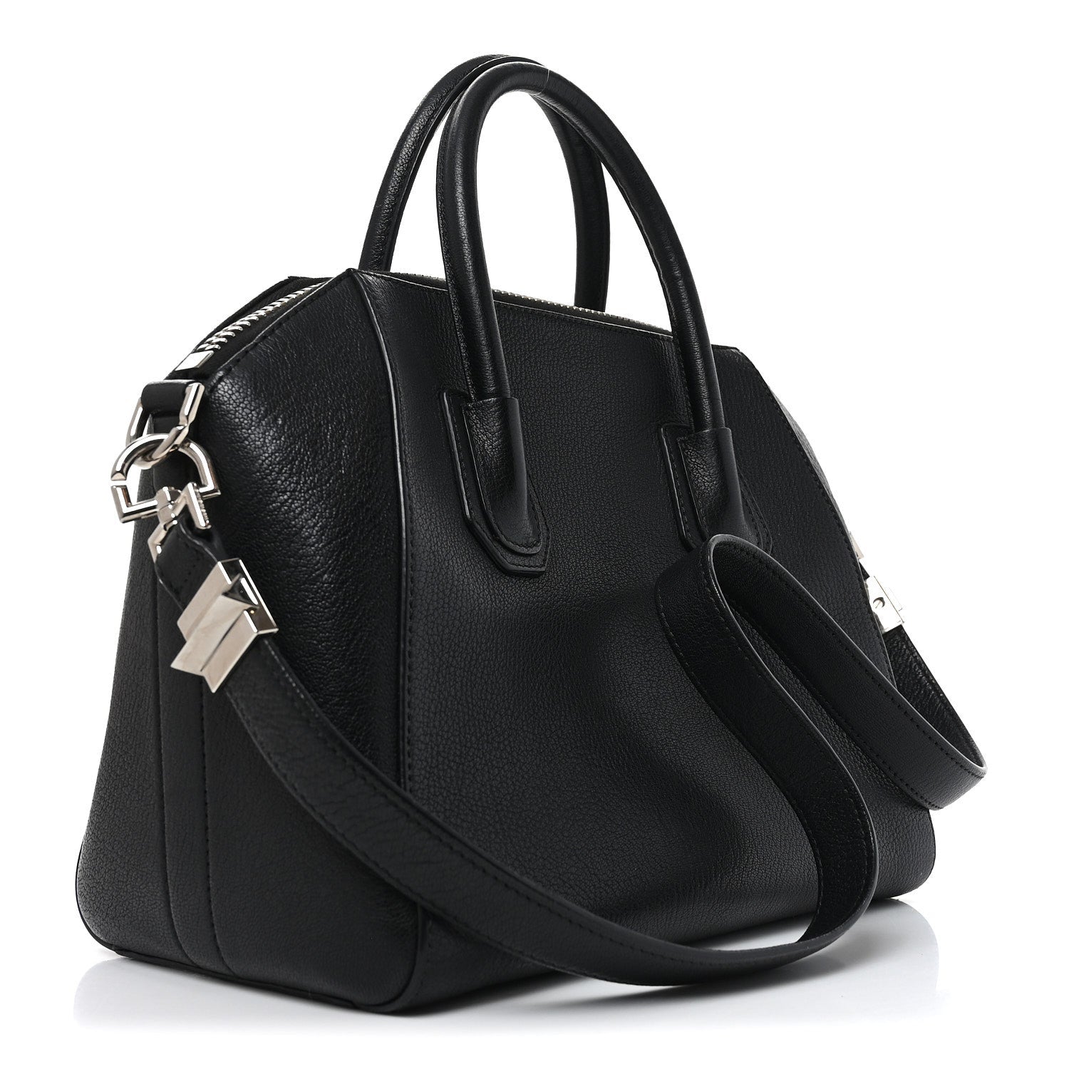 Sugar Goatskin Small Antigona Black