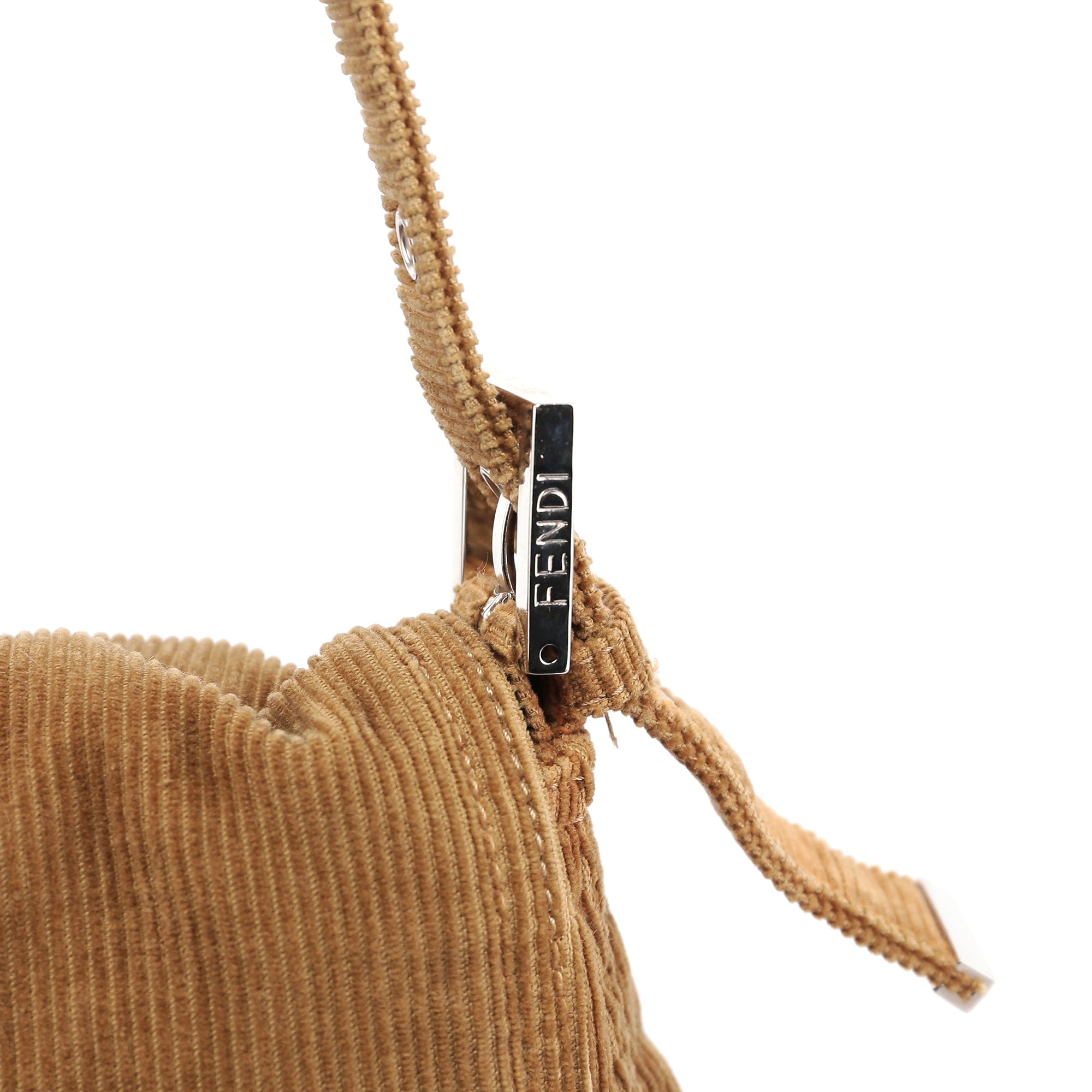 Beige Corduroy Mamma Bag