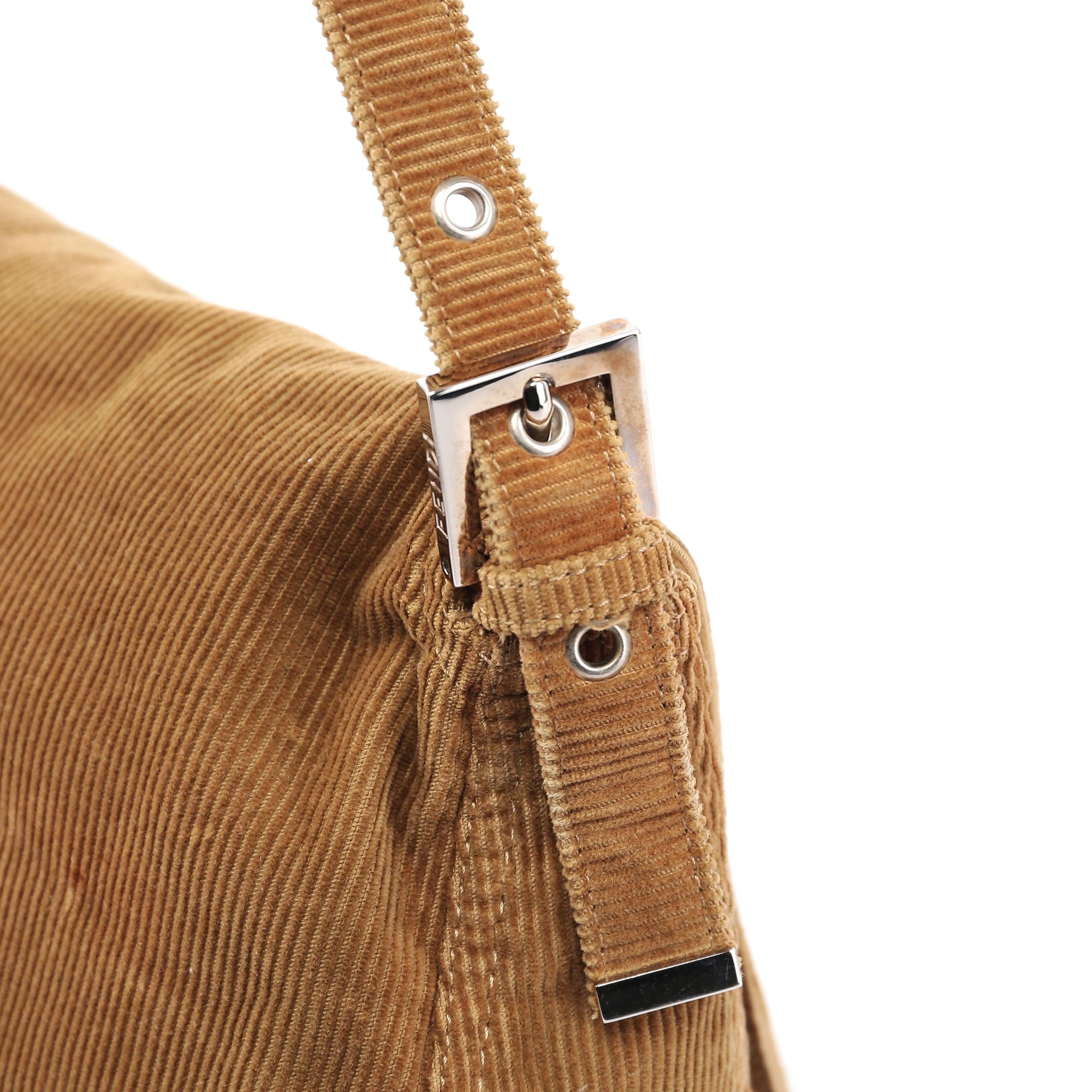 Beige Corduroy Mamma Bag