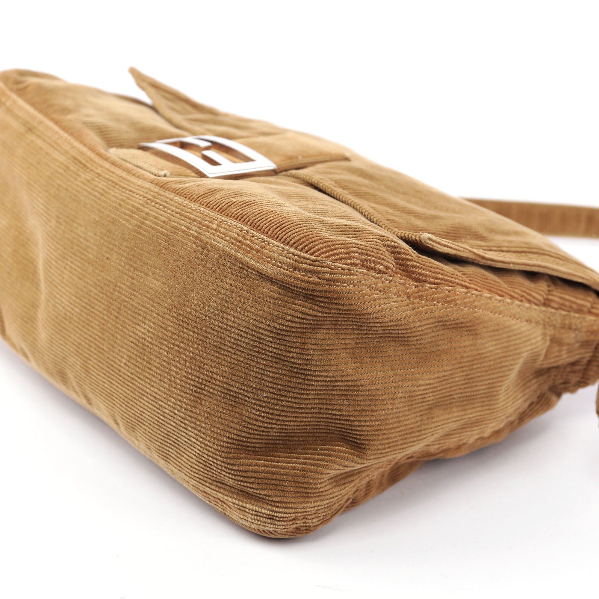 Beige Corduroy Mamma Bag