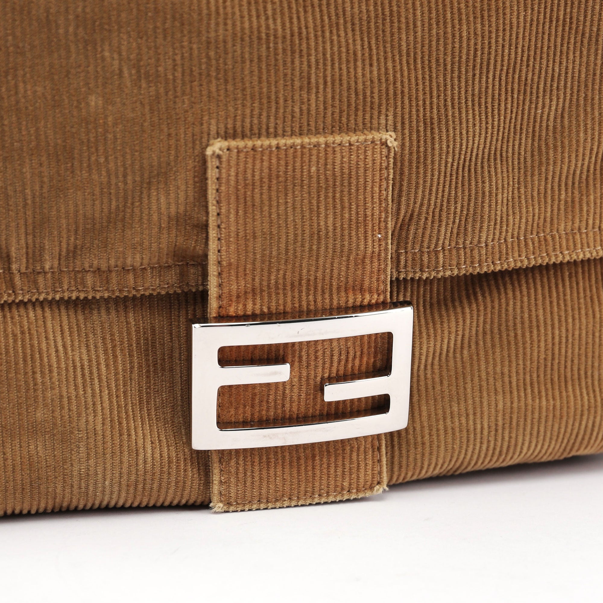 Beige Corduroy Mamma Bag