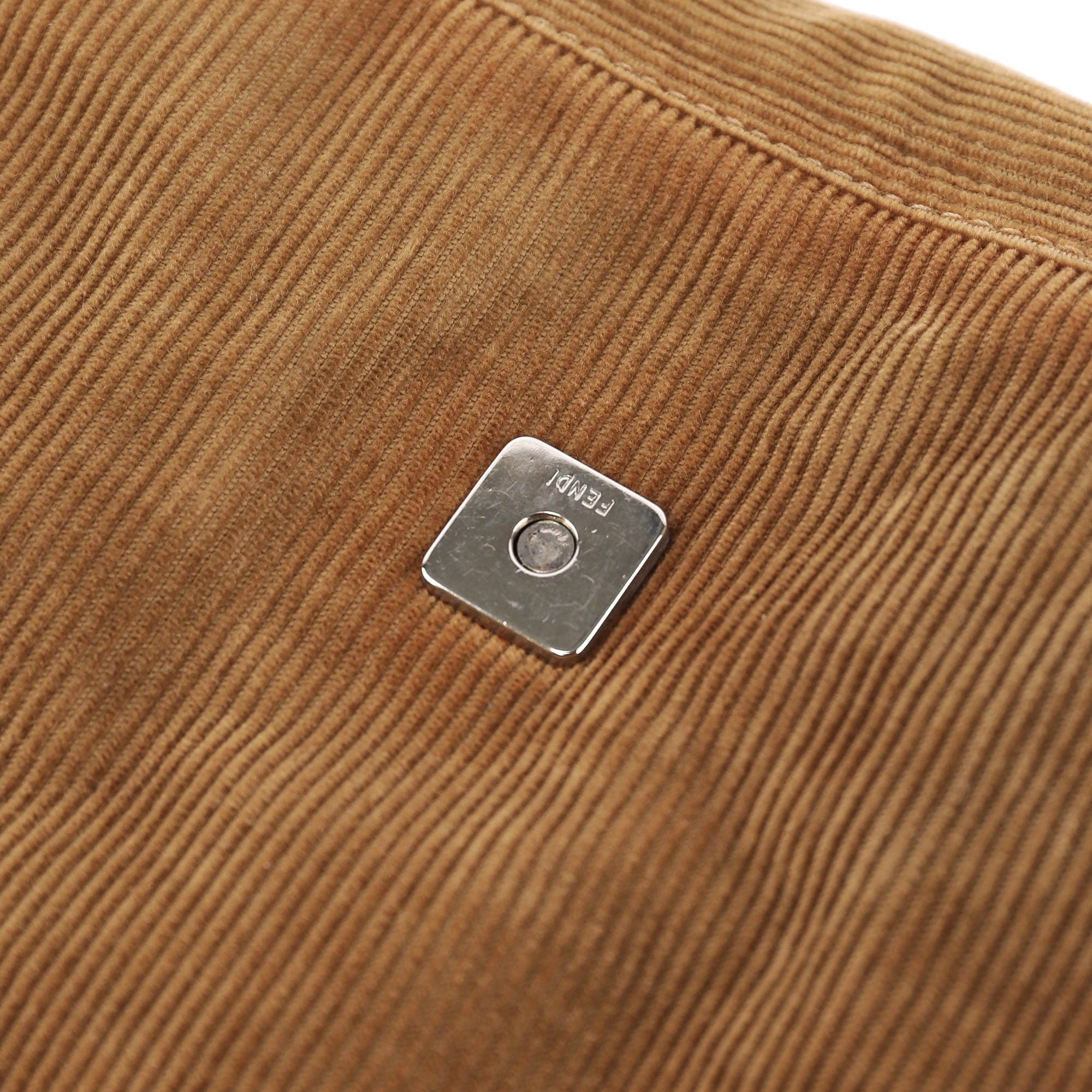 Beige Corduroy Mamma Bag