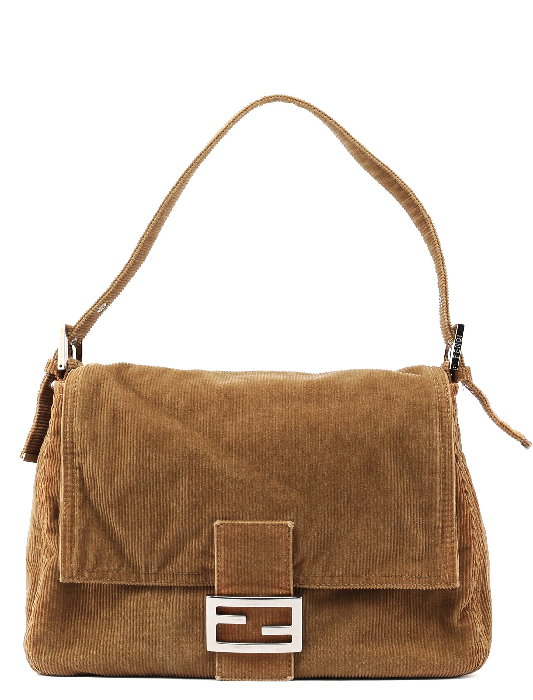 Beige Corduroy Mamma Bag