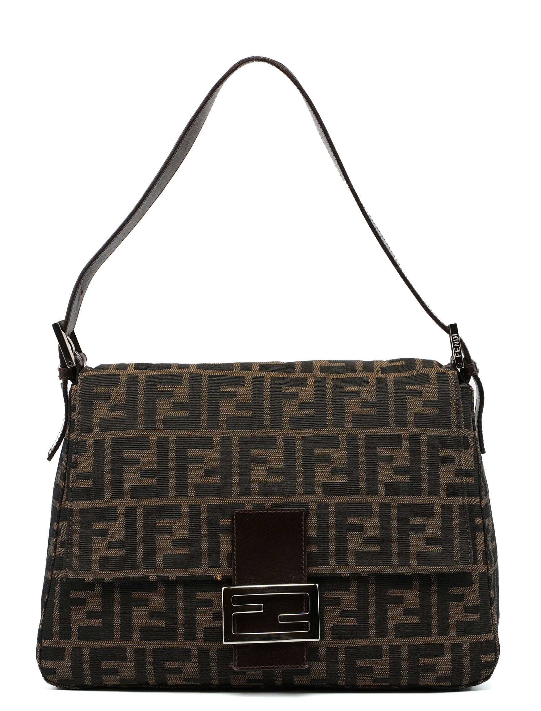 Brown FF Zucca Mamma Bag