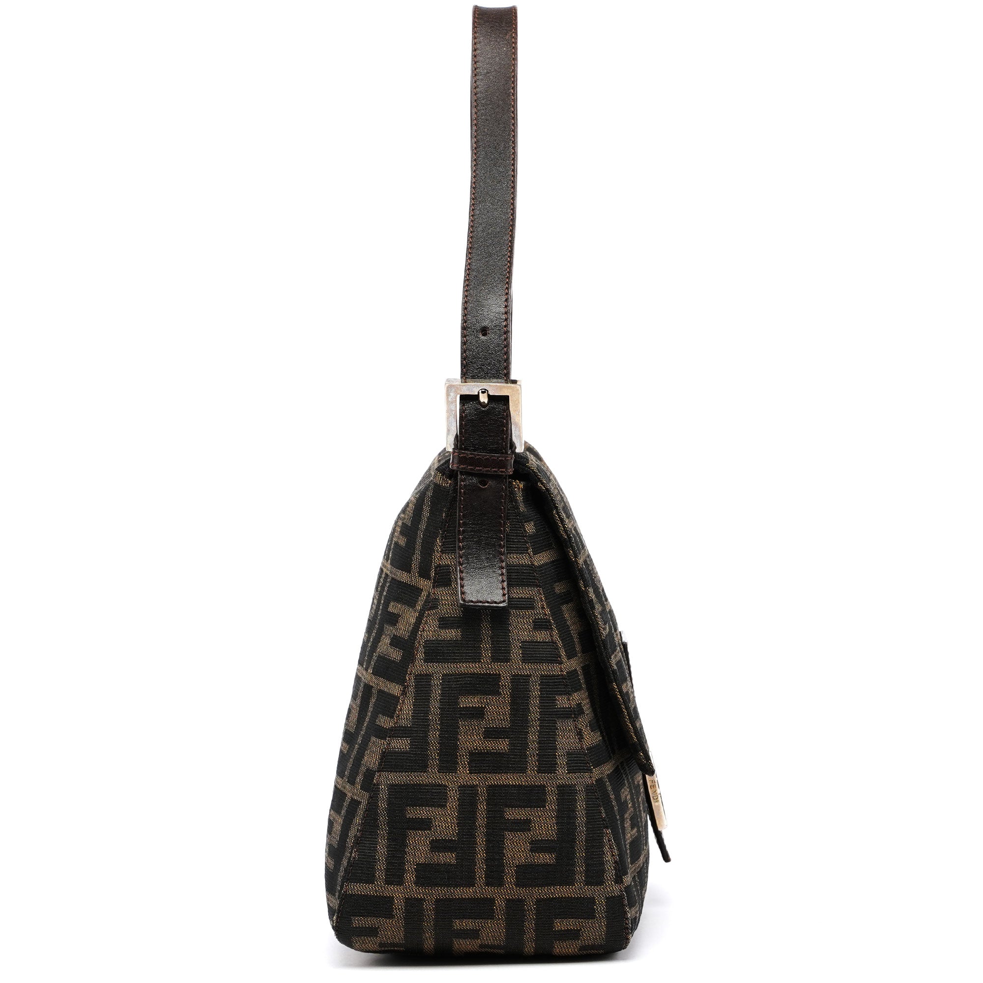 Brown FF Zucca Mamma Bag