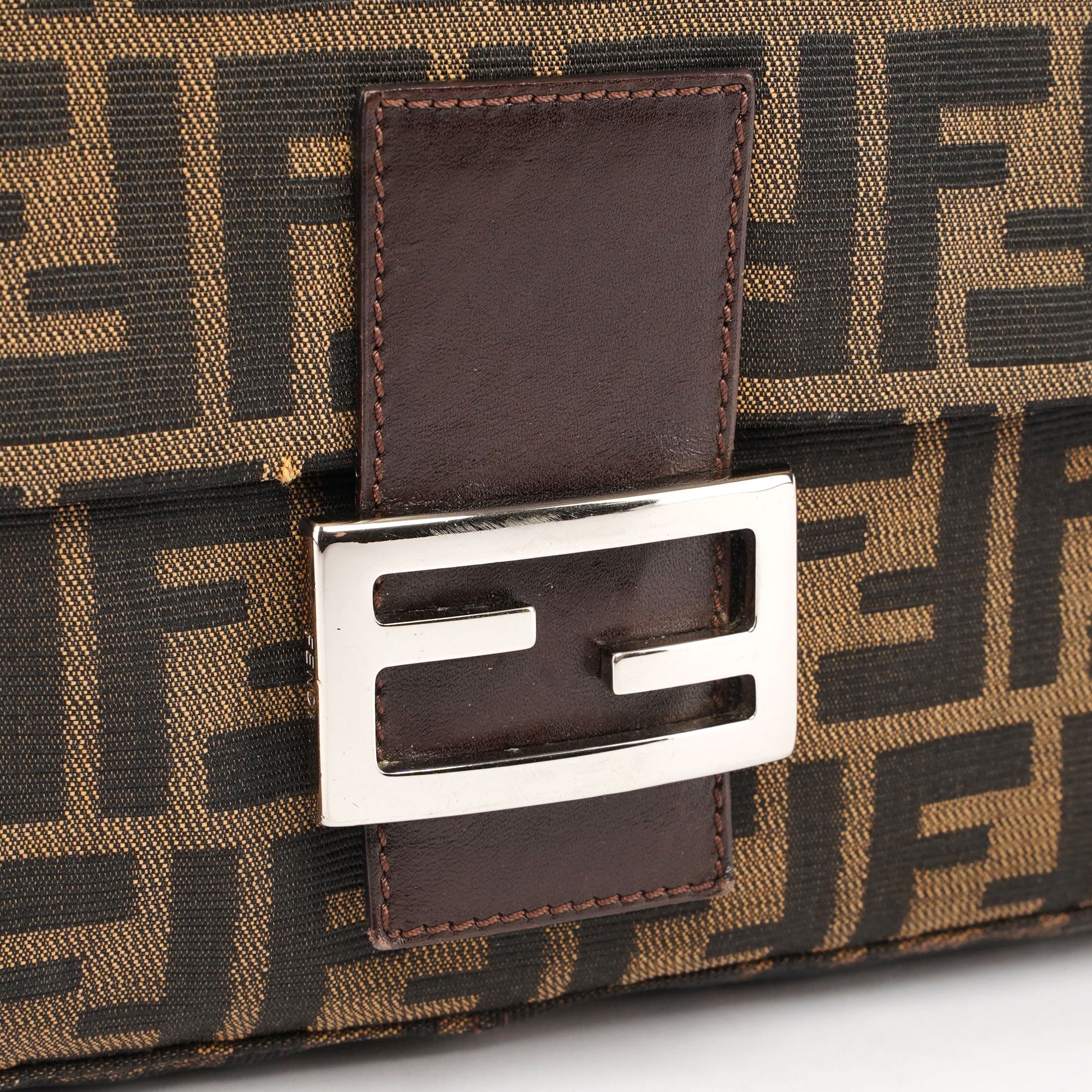 Brown FF Zucca Mamma Bag