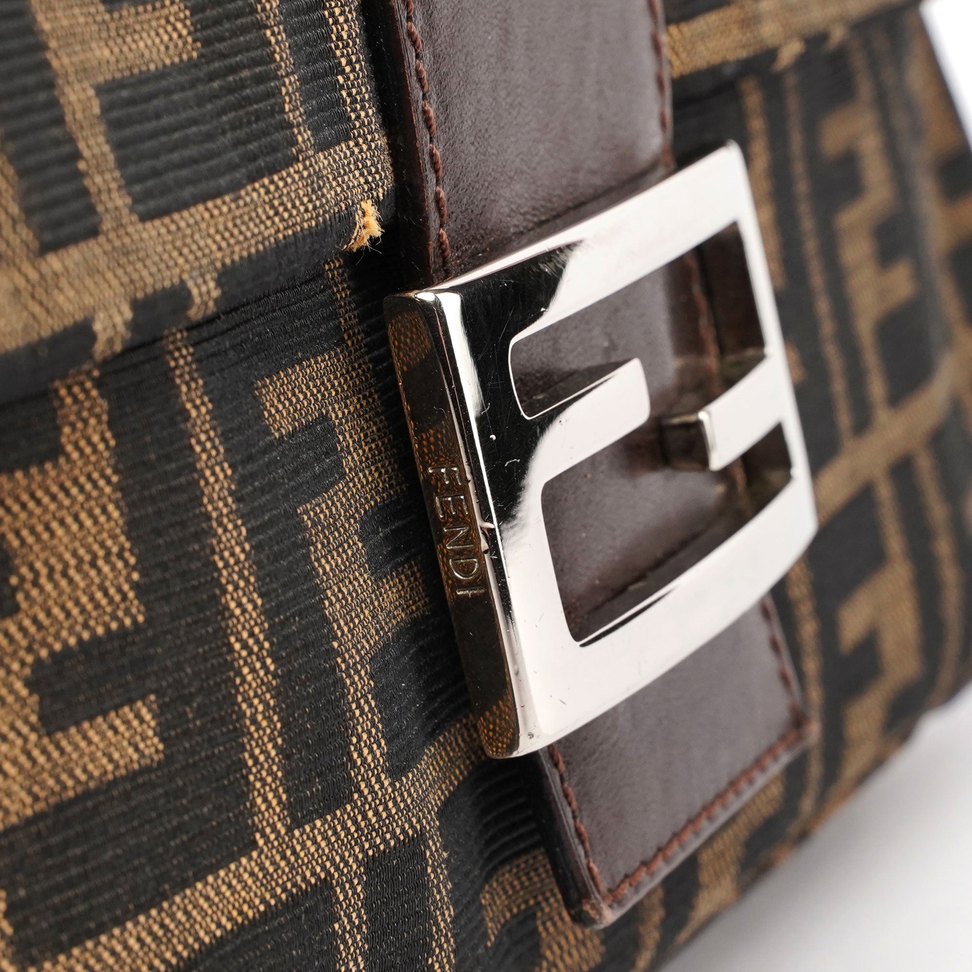 Brown FF Zucca Mamma Bag