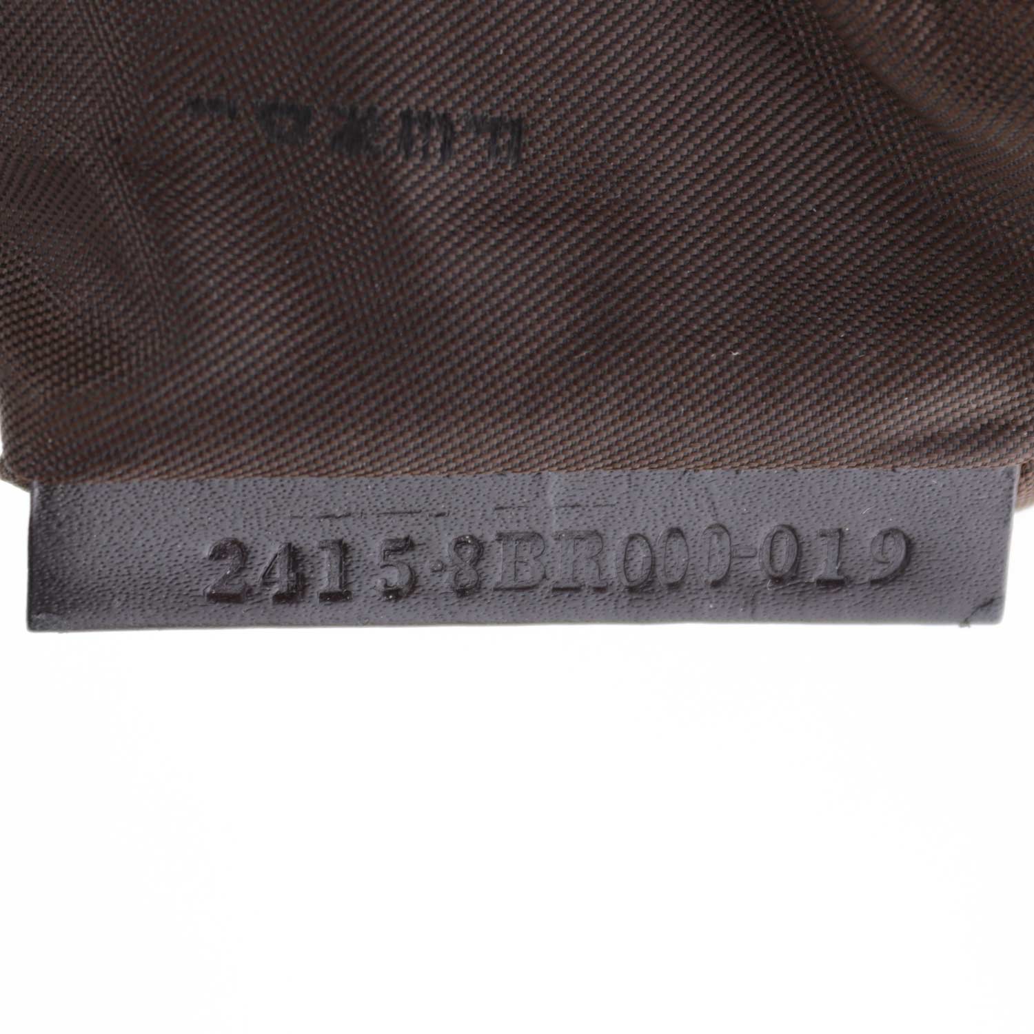 Brown Zucchini Canvas Monogram Baguette