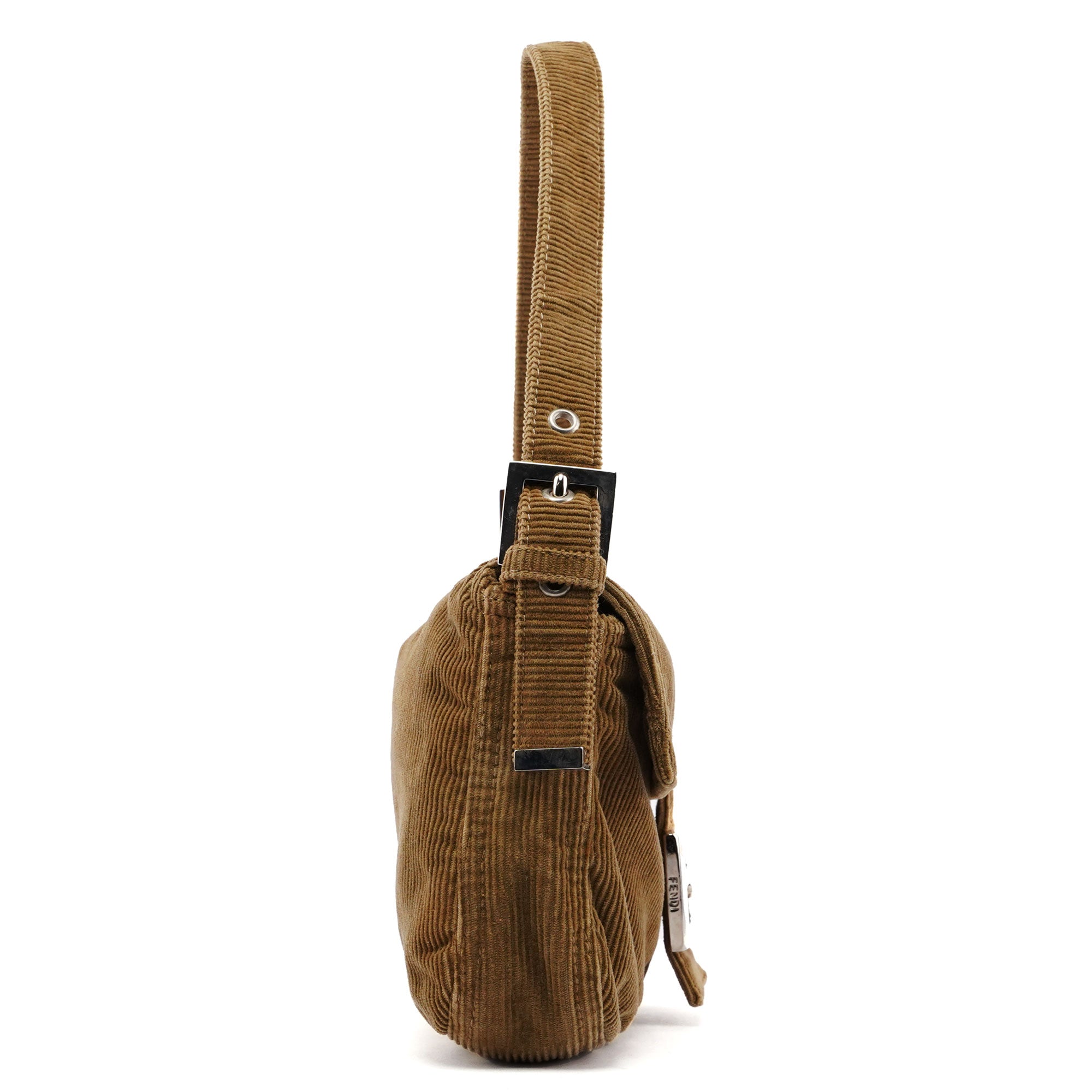Corduroy Baguette Bag