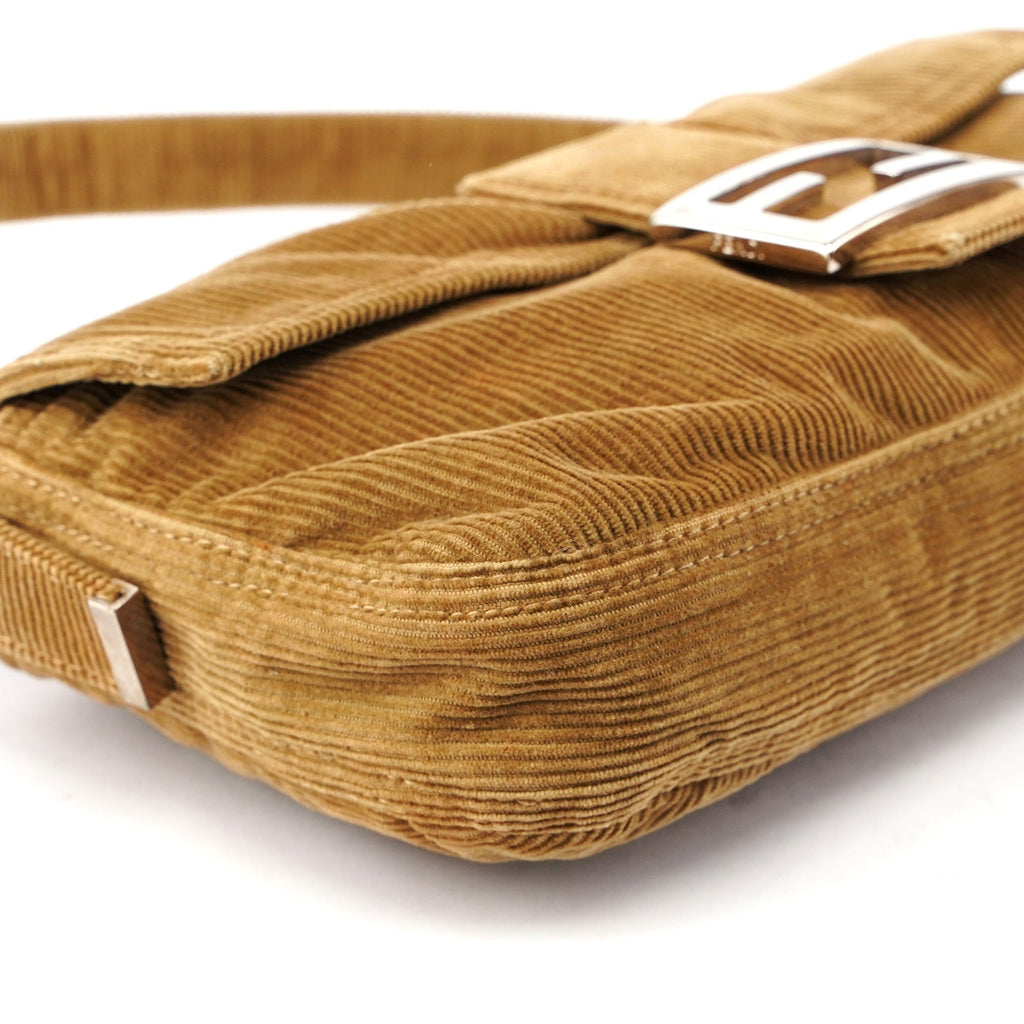 Corduroy Baguette Bag