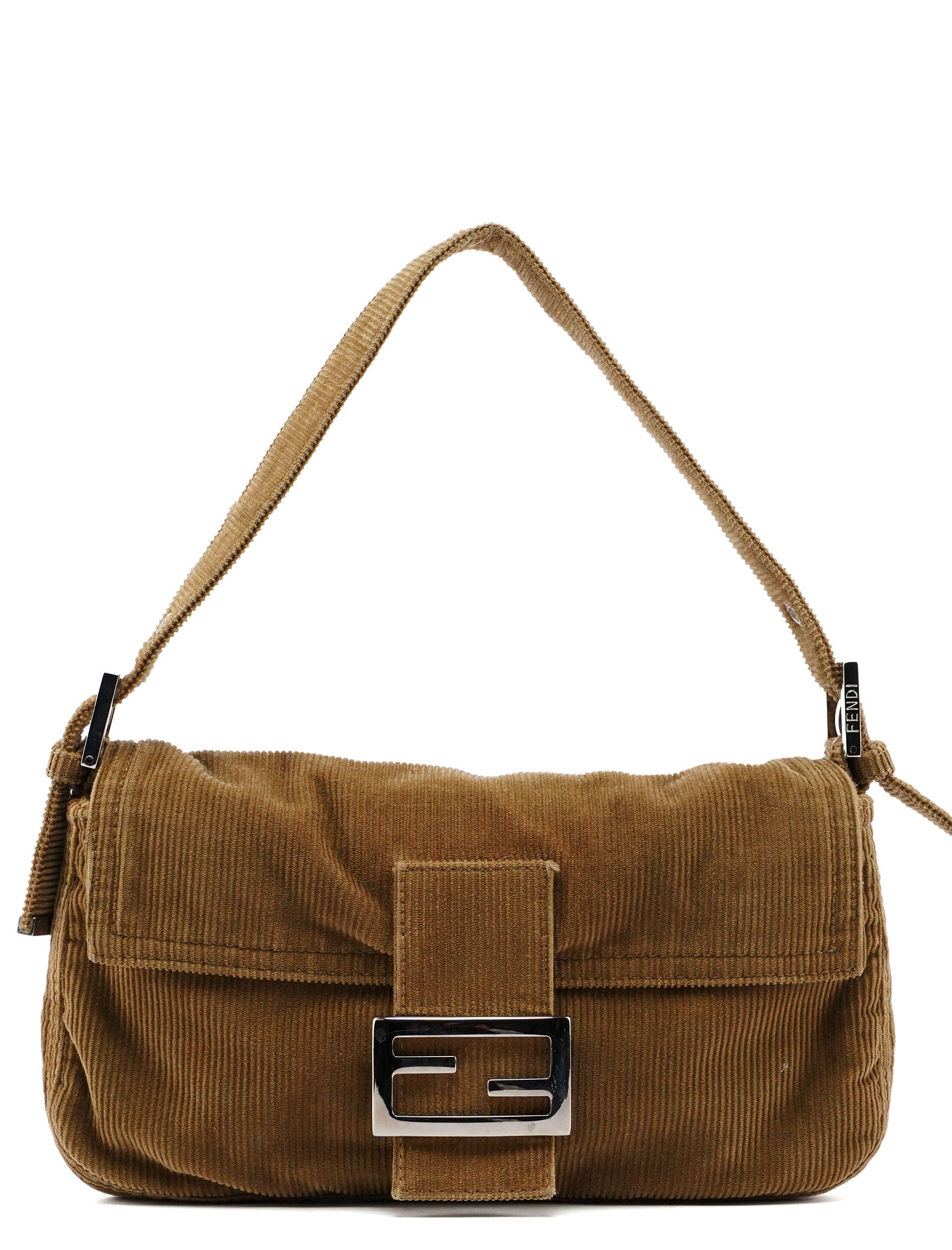Corduroy Baguette Bag