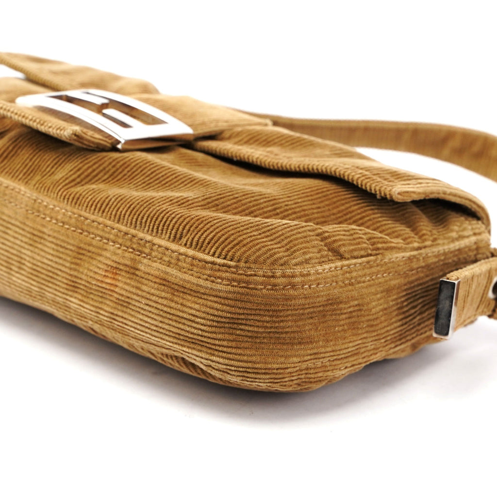 Corduroy Baguette Bag