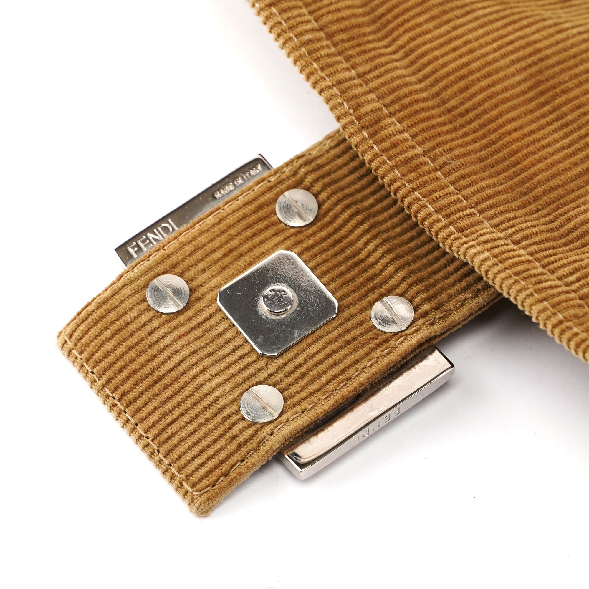 Corduroy Baguette Bag