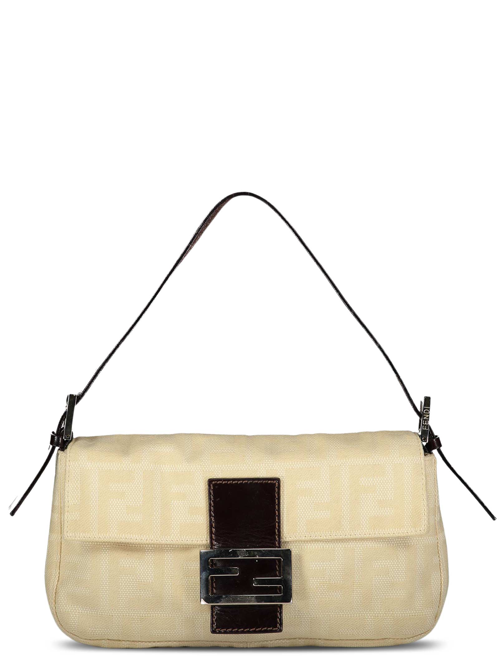 Ivory Zucca Canvas Monogram Baguette