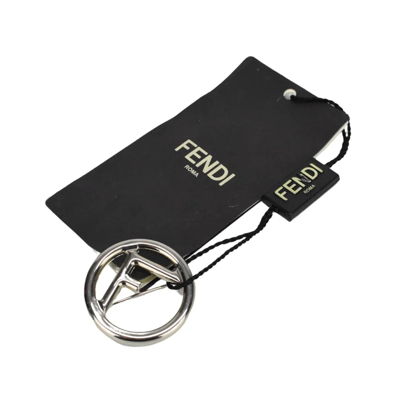 Fendi Logo Brooch